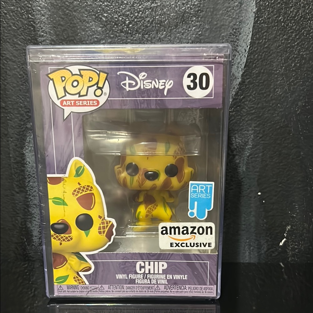 Funko Pop! Disney Art Series Chip Amazon Exclusive